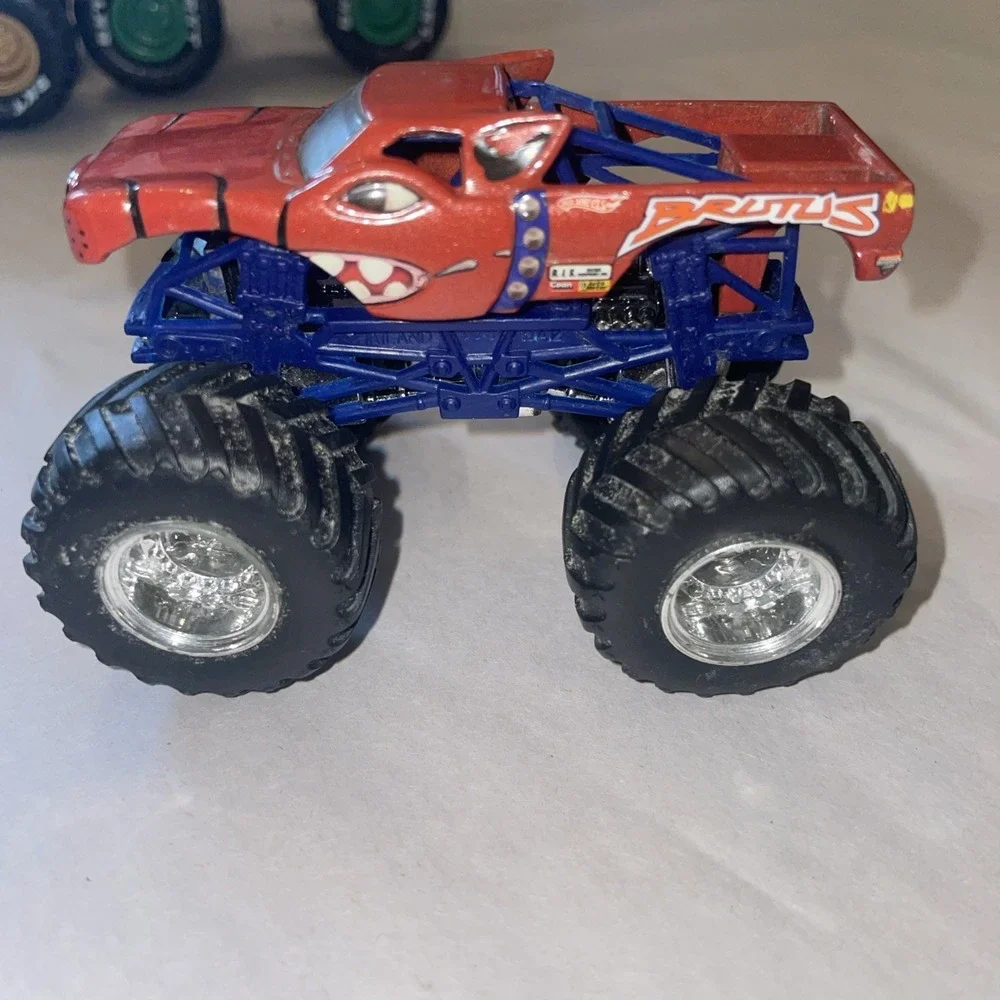 Four Monster Truck Metal Body Diecast 1:64